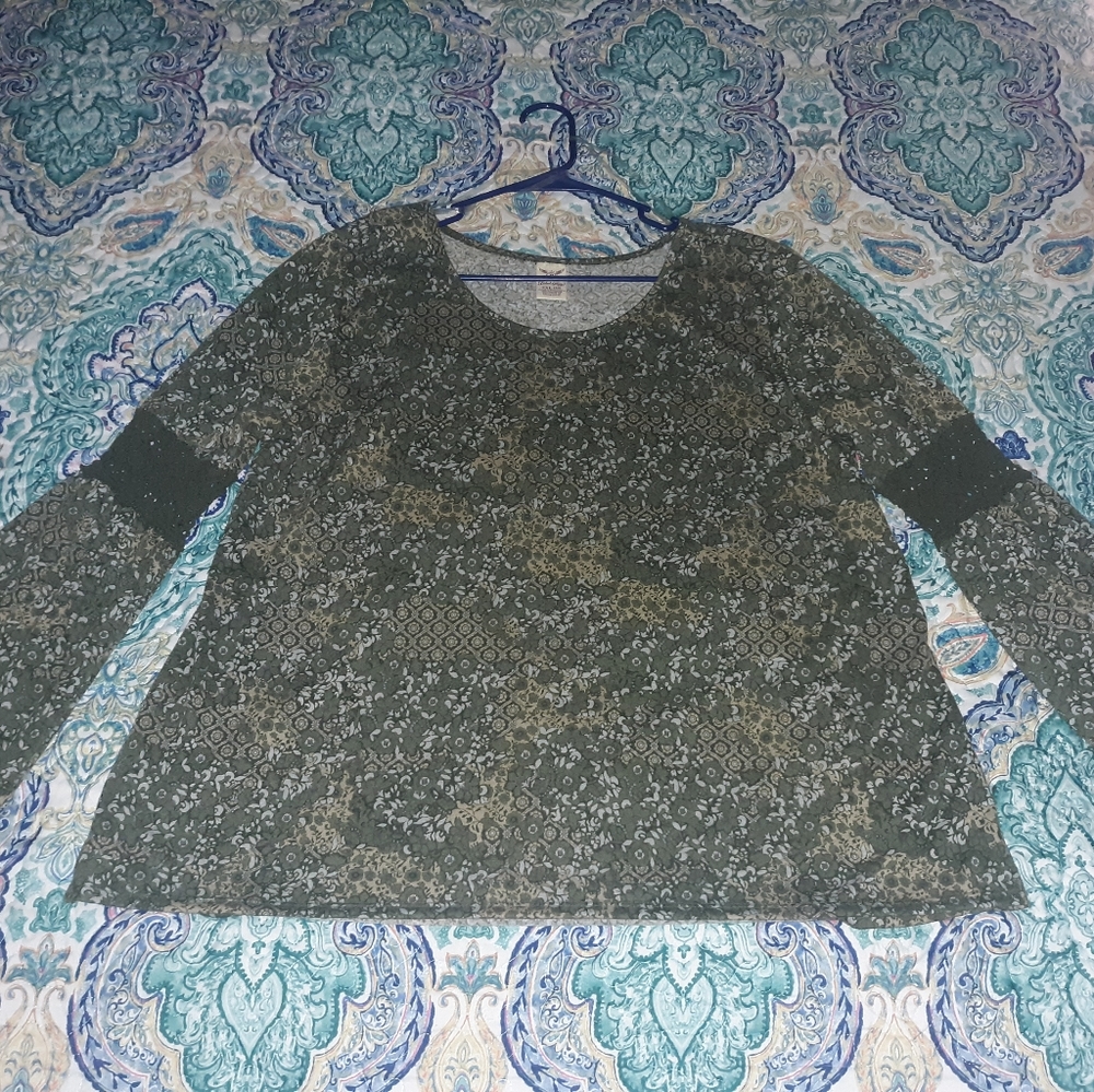 Long sleeve blouse